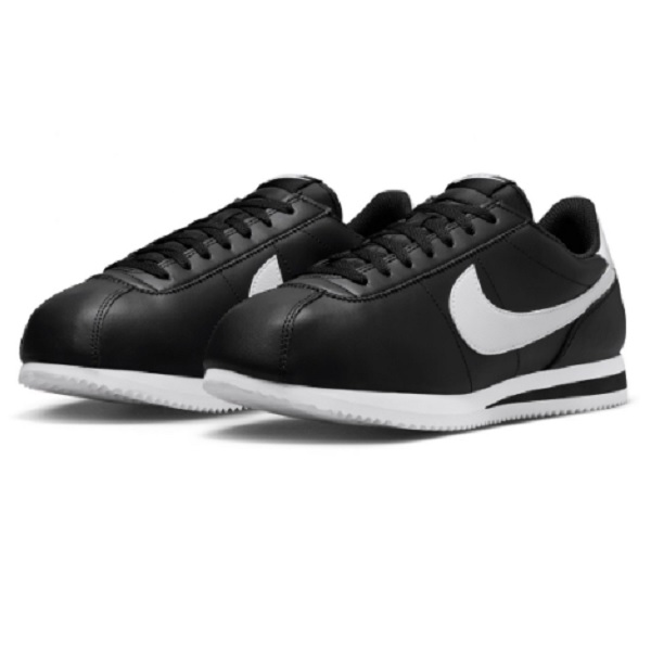 Tenis Nike Cortez Negro/blanco Casual Hombre .