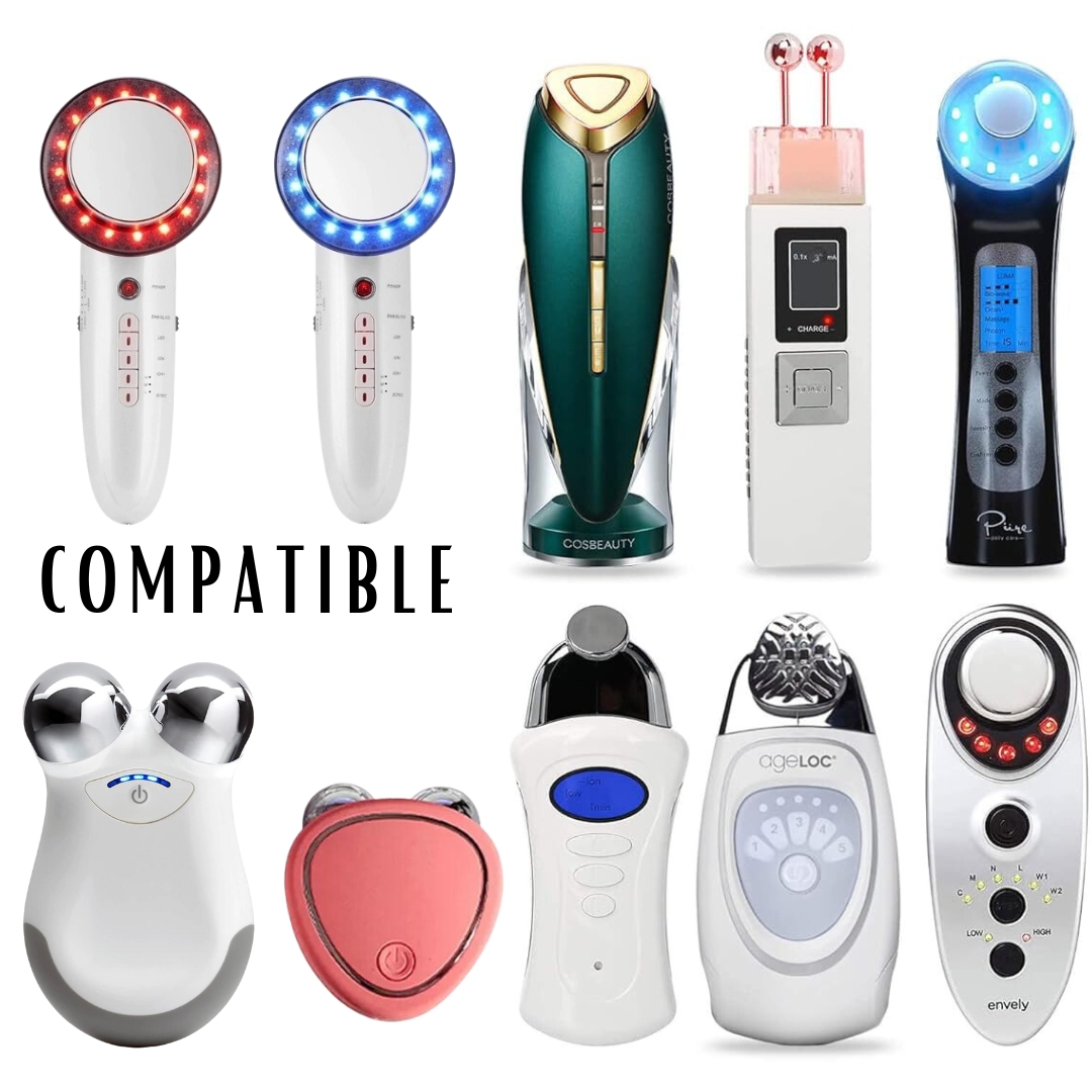 Kit Gel Facial Galvánica Compatible Nuskin Pre Y Tratamiento