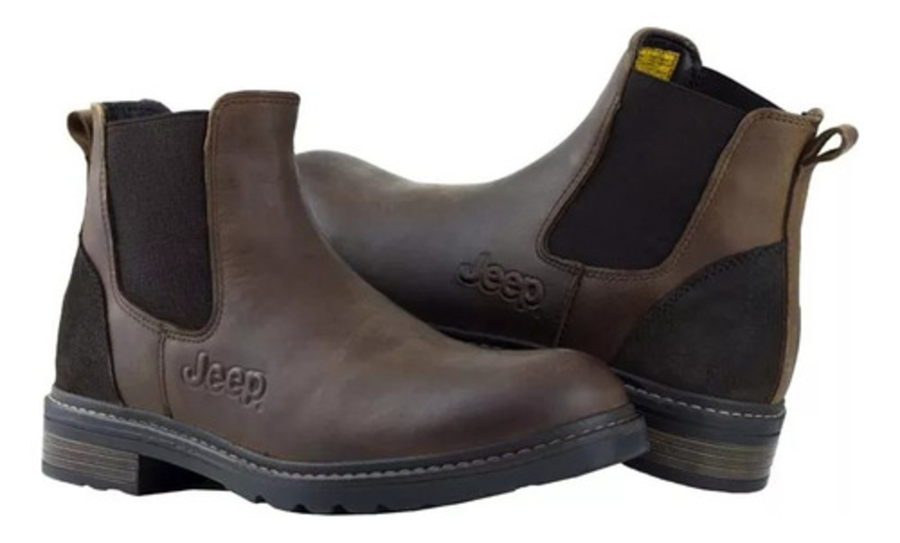 Botas Jeep Hombre Casual De Piel 20101