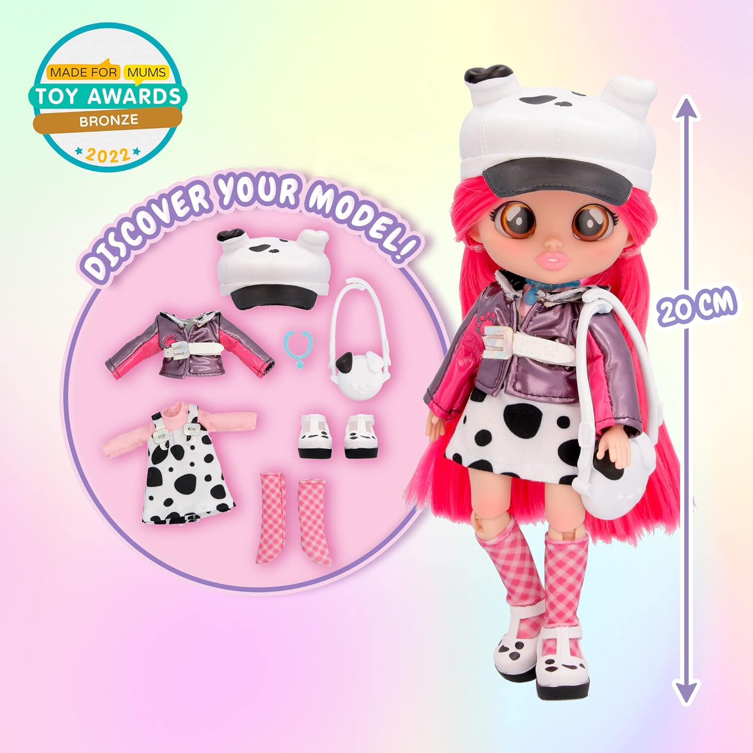 Cry Babies Bff Muñeca Dotty Con Sorpresas 20 Cm Temporada 1