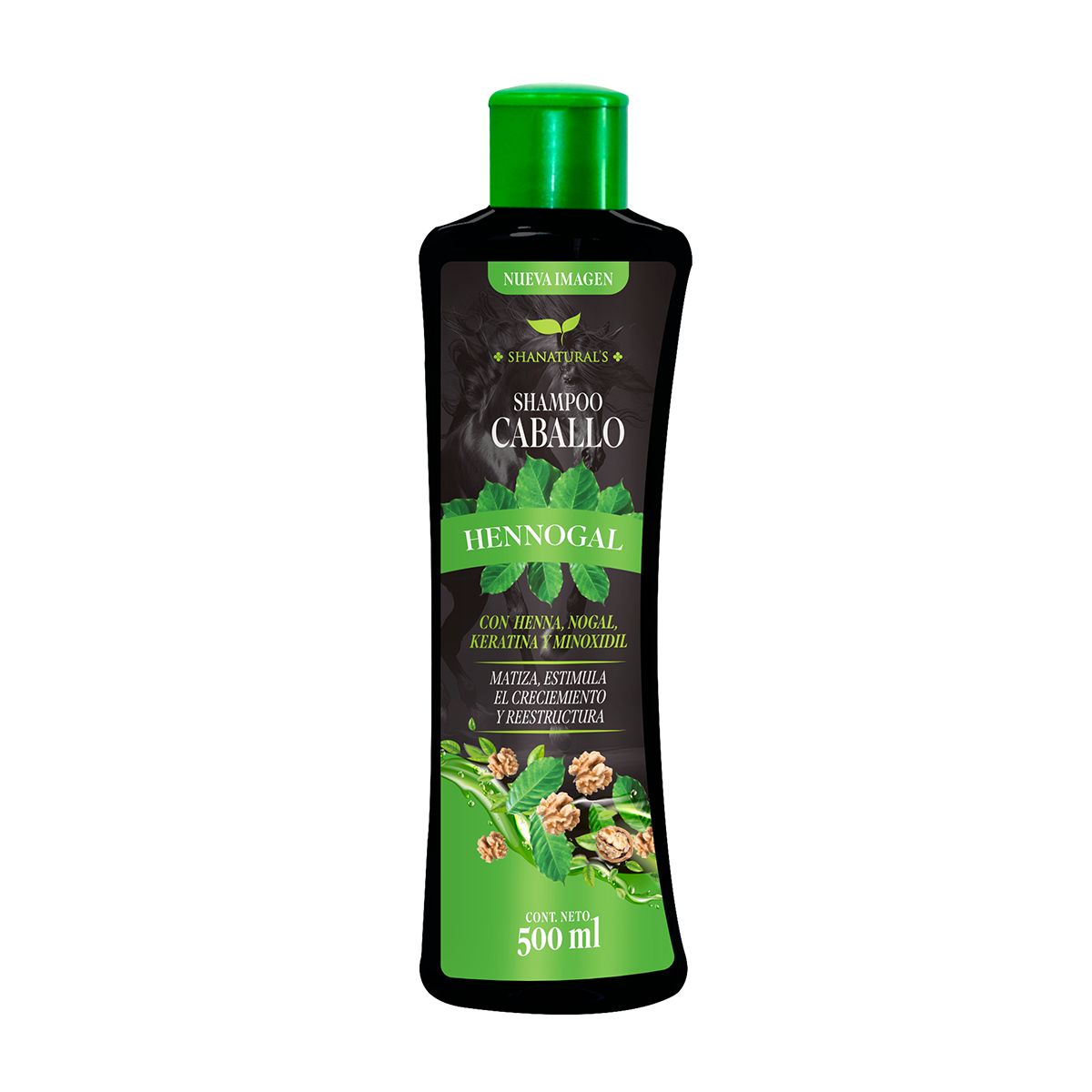 Shampoo Caballo Hennogal 500 ml Shanatural's