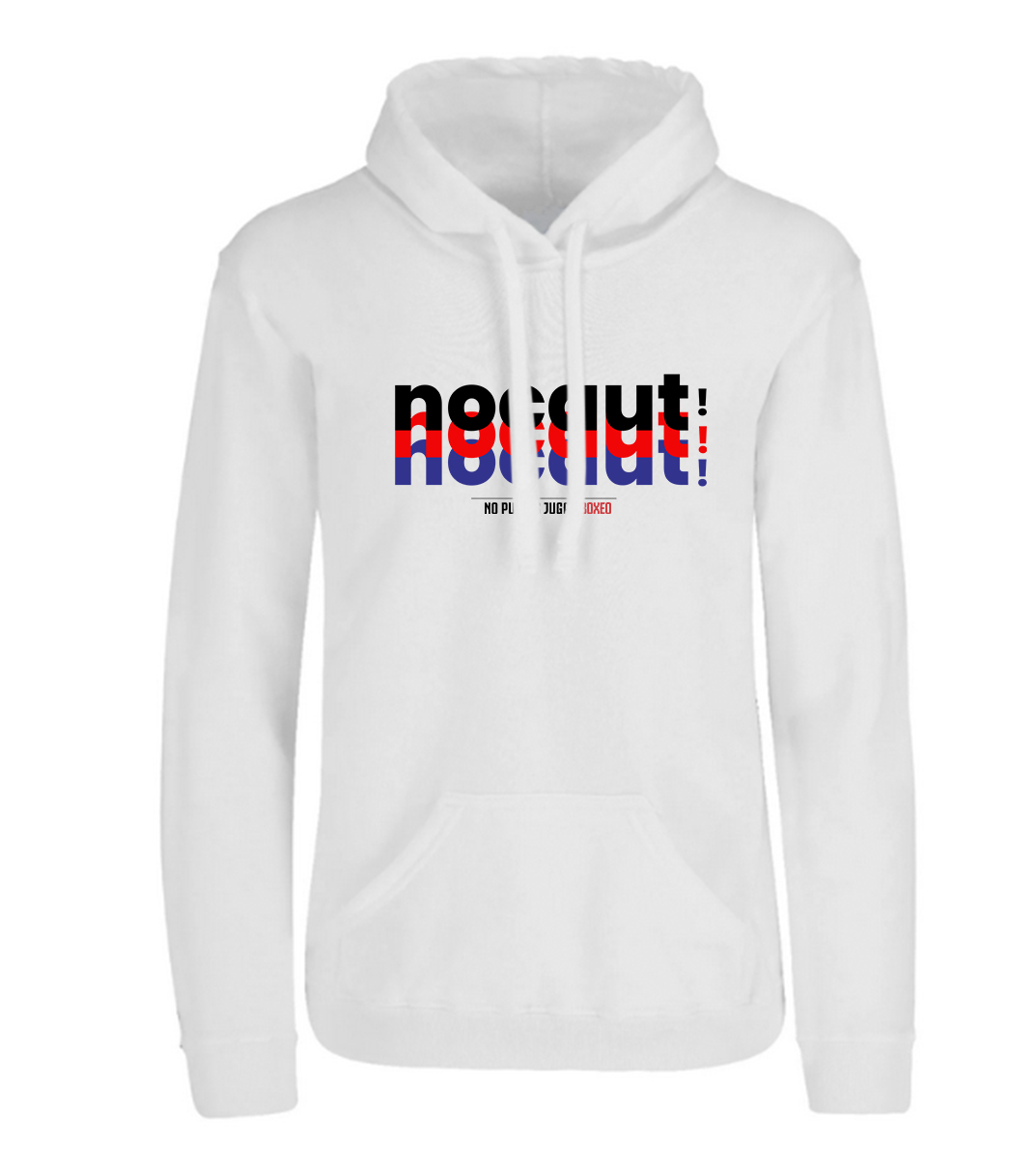 SUDADERA NO PUEDES JUGAR BOXEO NOCAUT! MUJER