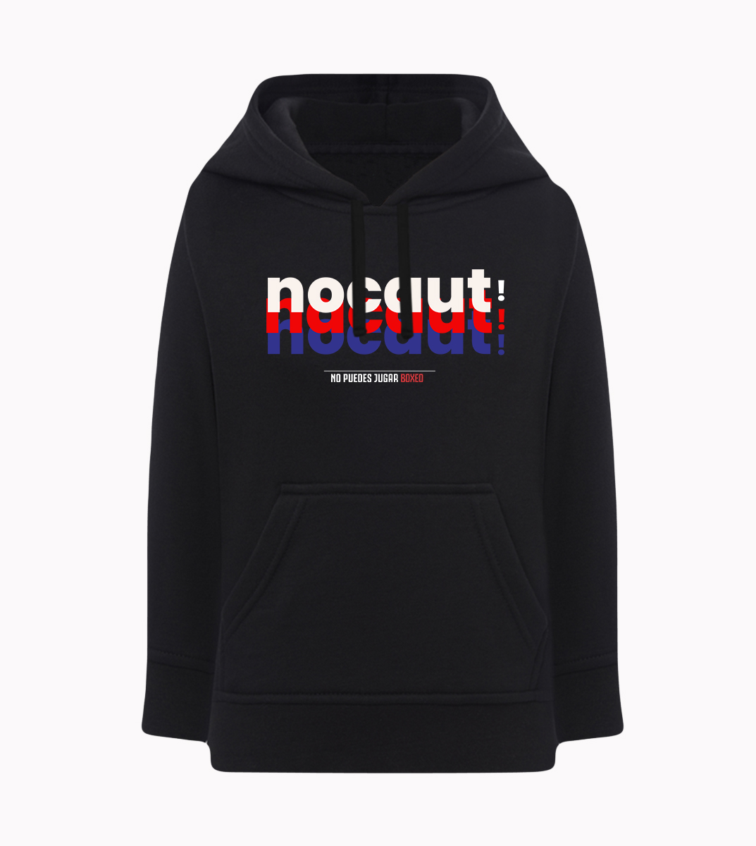 SUDADERA NO PUEDES JUGAR BOXEO NOCAUT! NIÑO