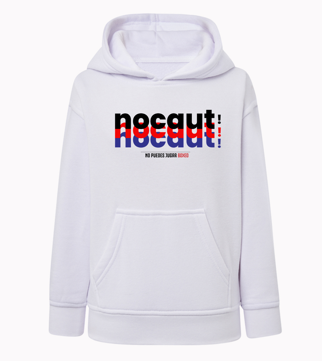 SUDADERA NO PUEDES JUGAR BOXEO NOCAUT! NIÑO
