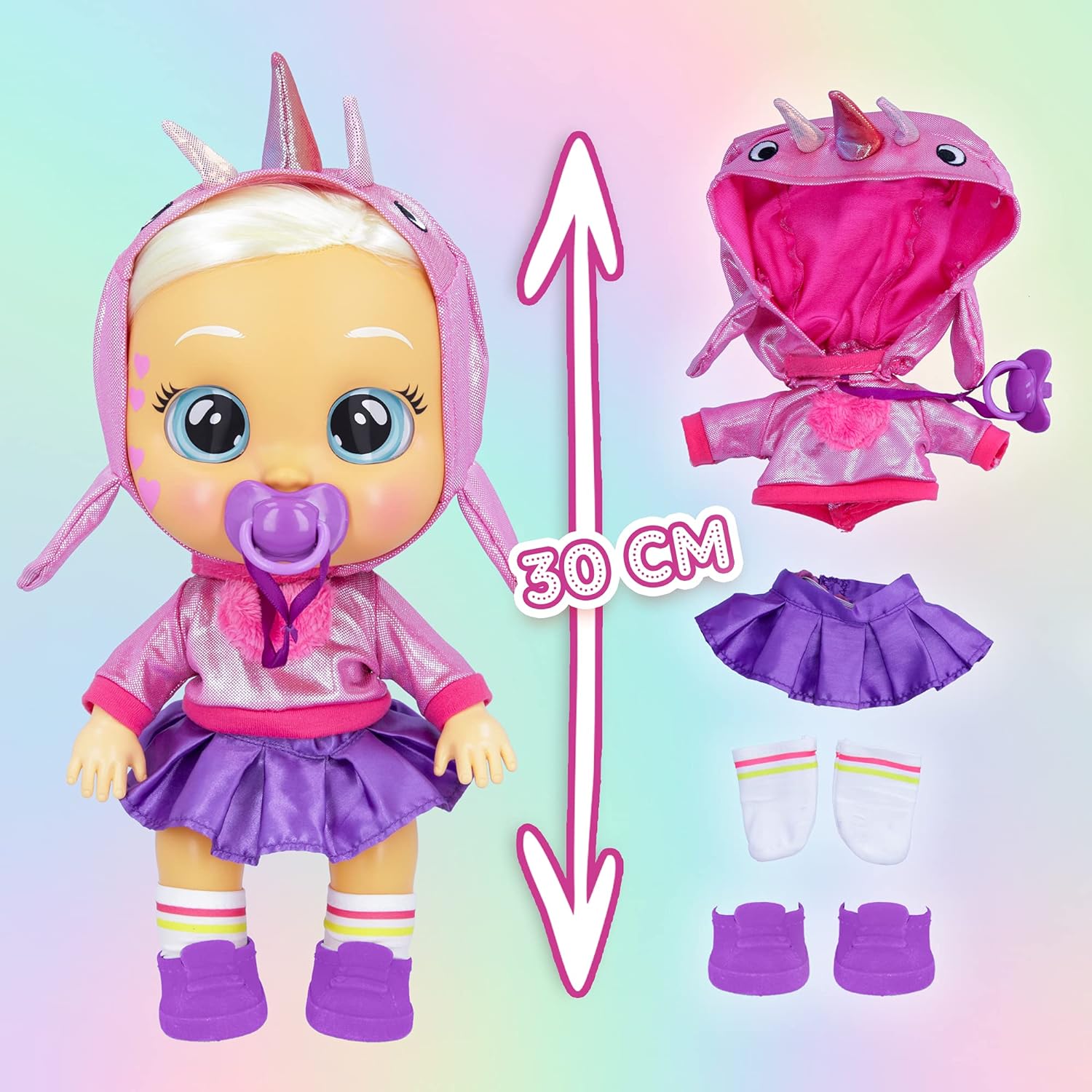 Bebes Llorones Lagrimas De Verdad Kiss Me Stella 30 Cm