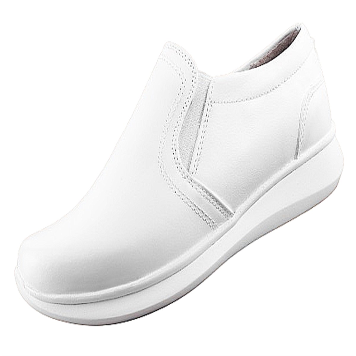 Zapatos Mujer Doctora Médico Enfermera 100% Piel 2014-b.