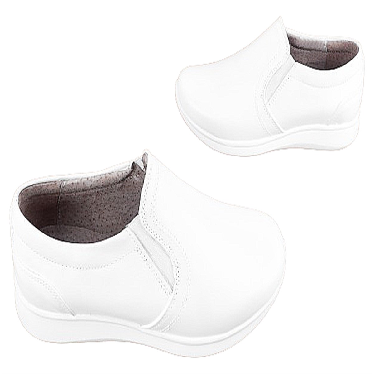 Zapatos Mujer Doctora Médico Enfermera 100% Piel 2014-b.