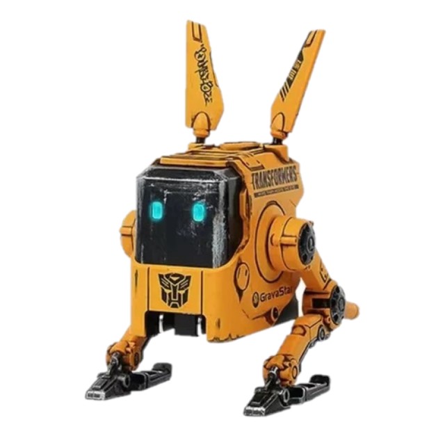 Estación De Carga Rápida Alpha 65 Con 3 Puertos Color Amarillo