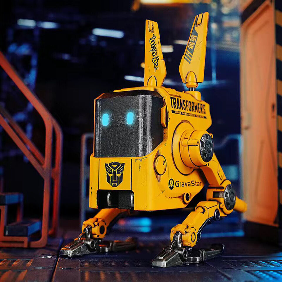 Estación De Carga Rápida Alpha 65 Con 3 Puertos Color Amarillo