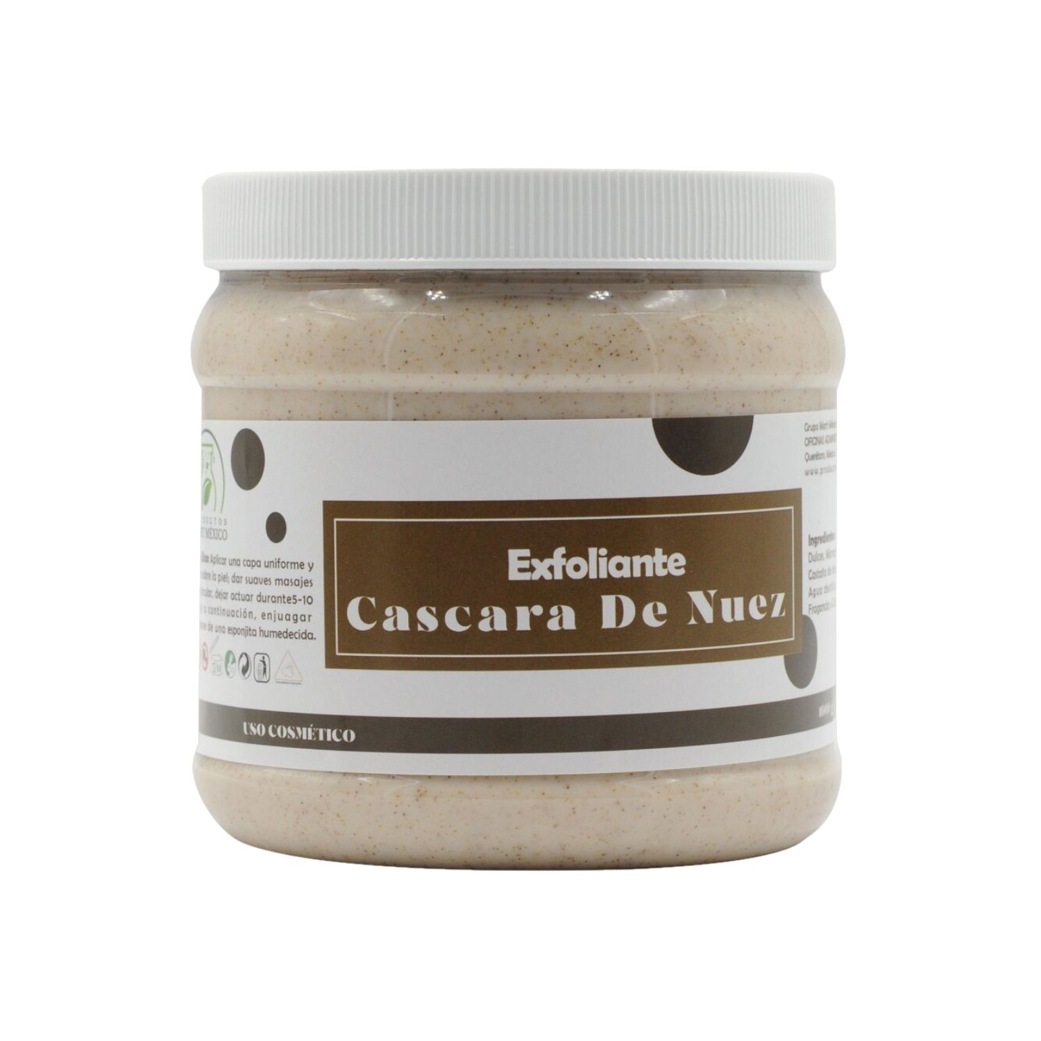 Exfoliante De Cáscara De Nuez Células Muertas 1 kilo