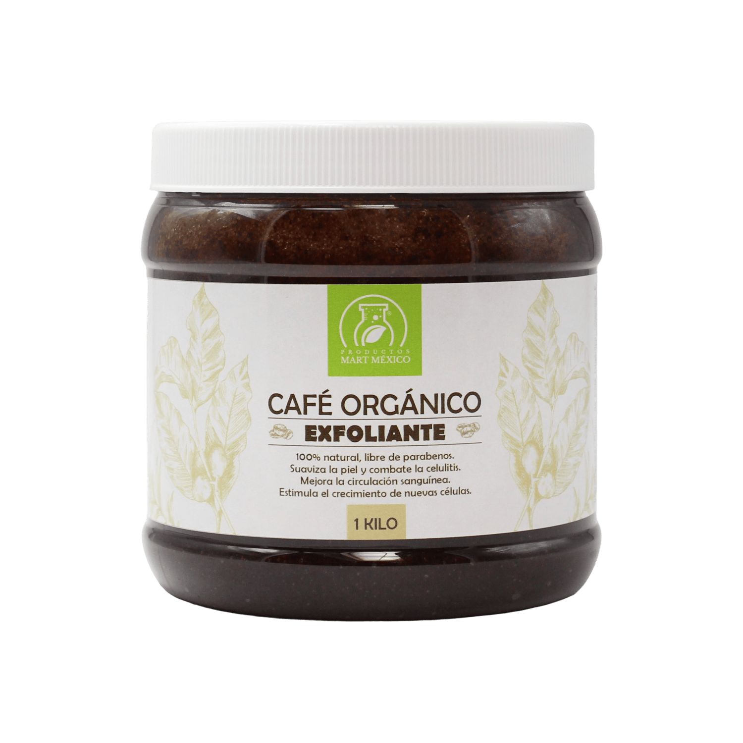 Exfoliante De Café Orgánico Antioxidante 1 kilo