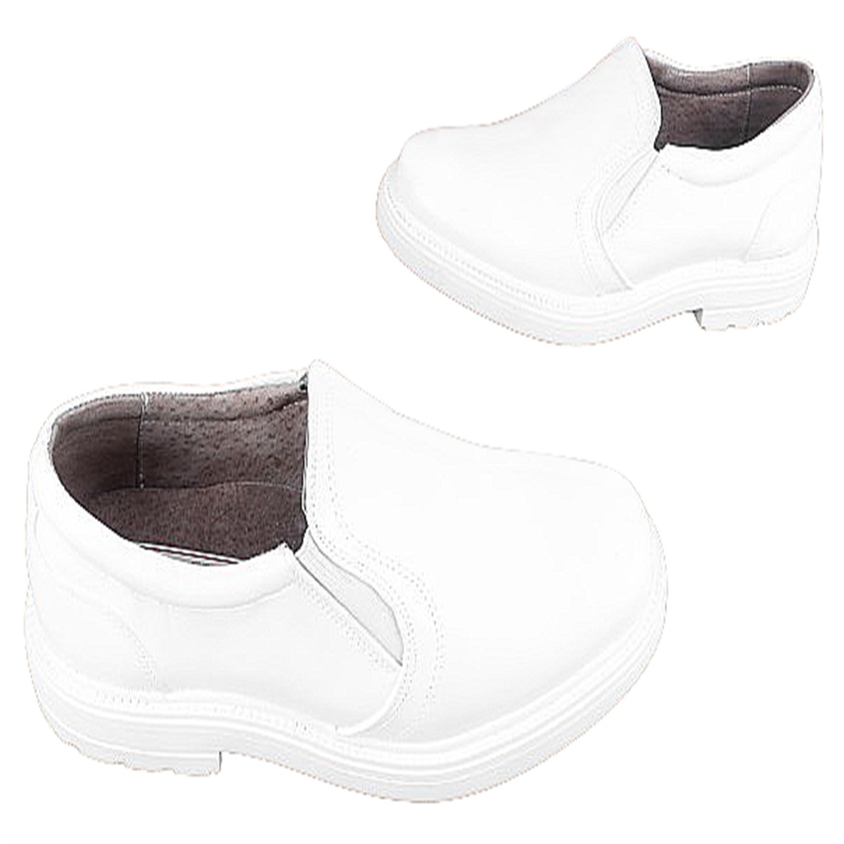 Zapato Médico Enfermero Clínico Doctor Chef 100% Piel 5008-b.