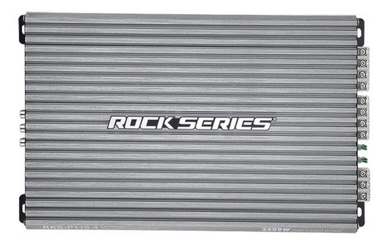 Amplificador 4 Canales Rockseries Rks-p110.4 Clase A/b 2400w.