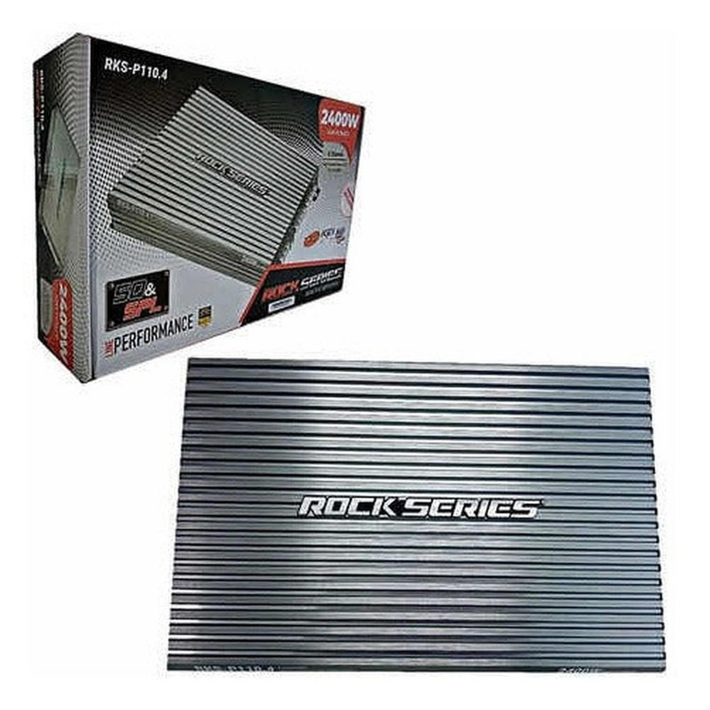 Amplificador 4 Canales Rockseries Rks-p110.4 Clase A/b 2400w.