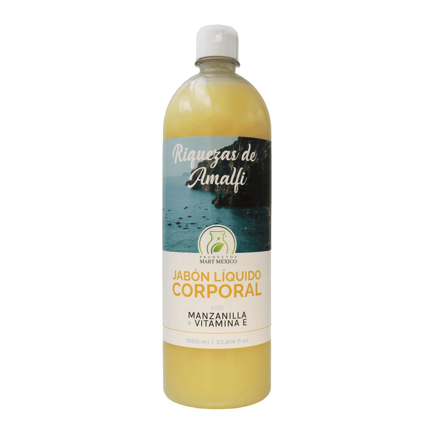 Jabón Líquido Corporal Riquezas De Amalfi Humectante 1 litro