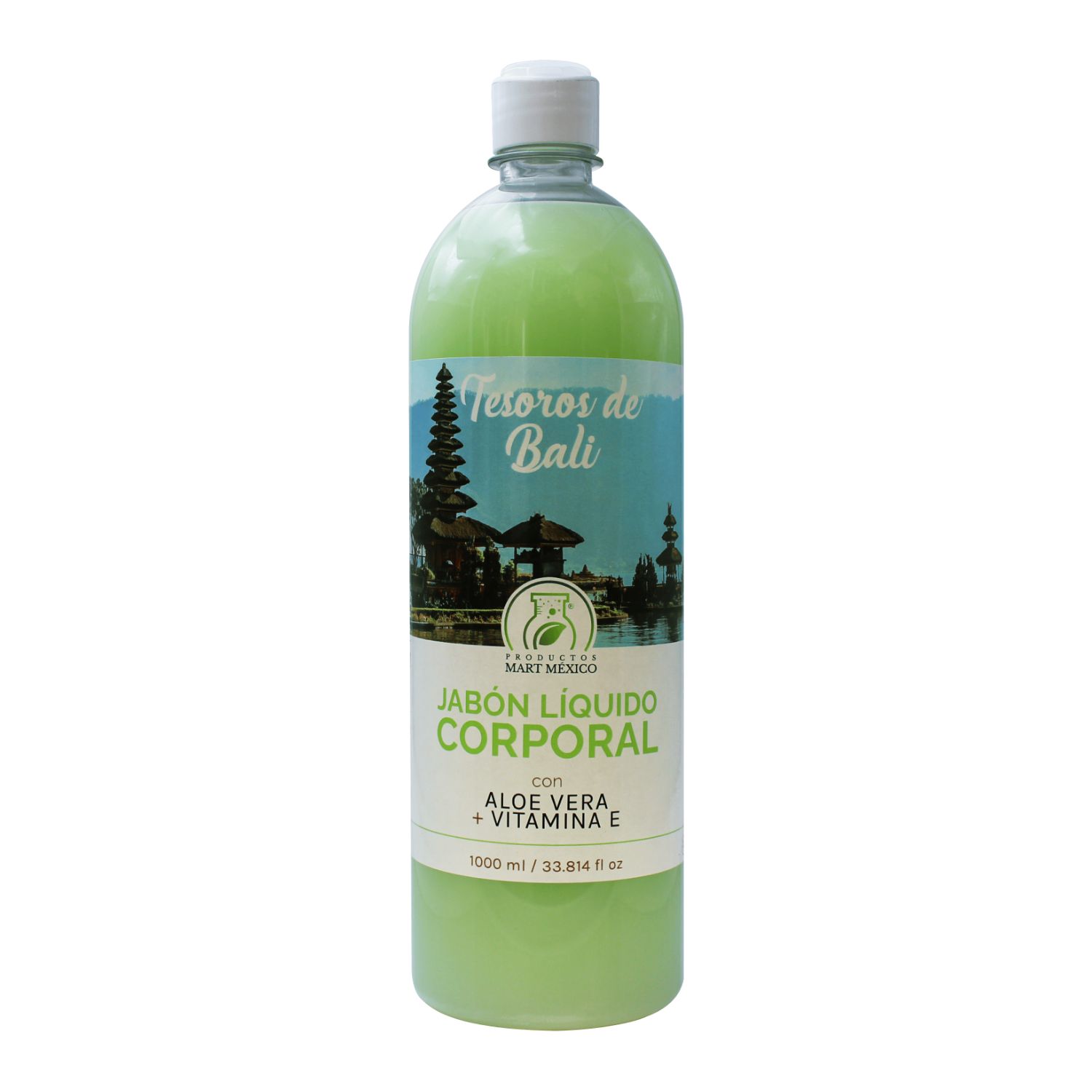 Jabón Líquido Corporal Tesoros de Bali Humectante 1 litro