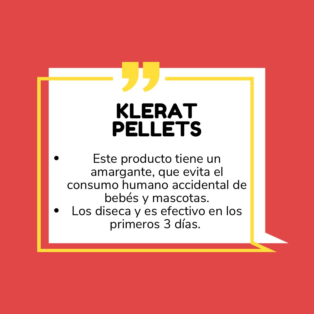 Veneno Para Ratas Seca Ratas Rodenticida Mata Roedores 10pzs