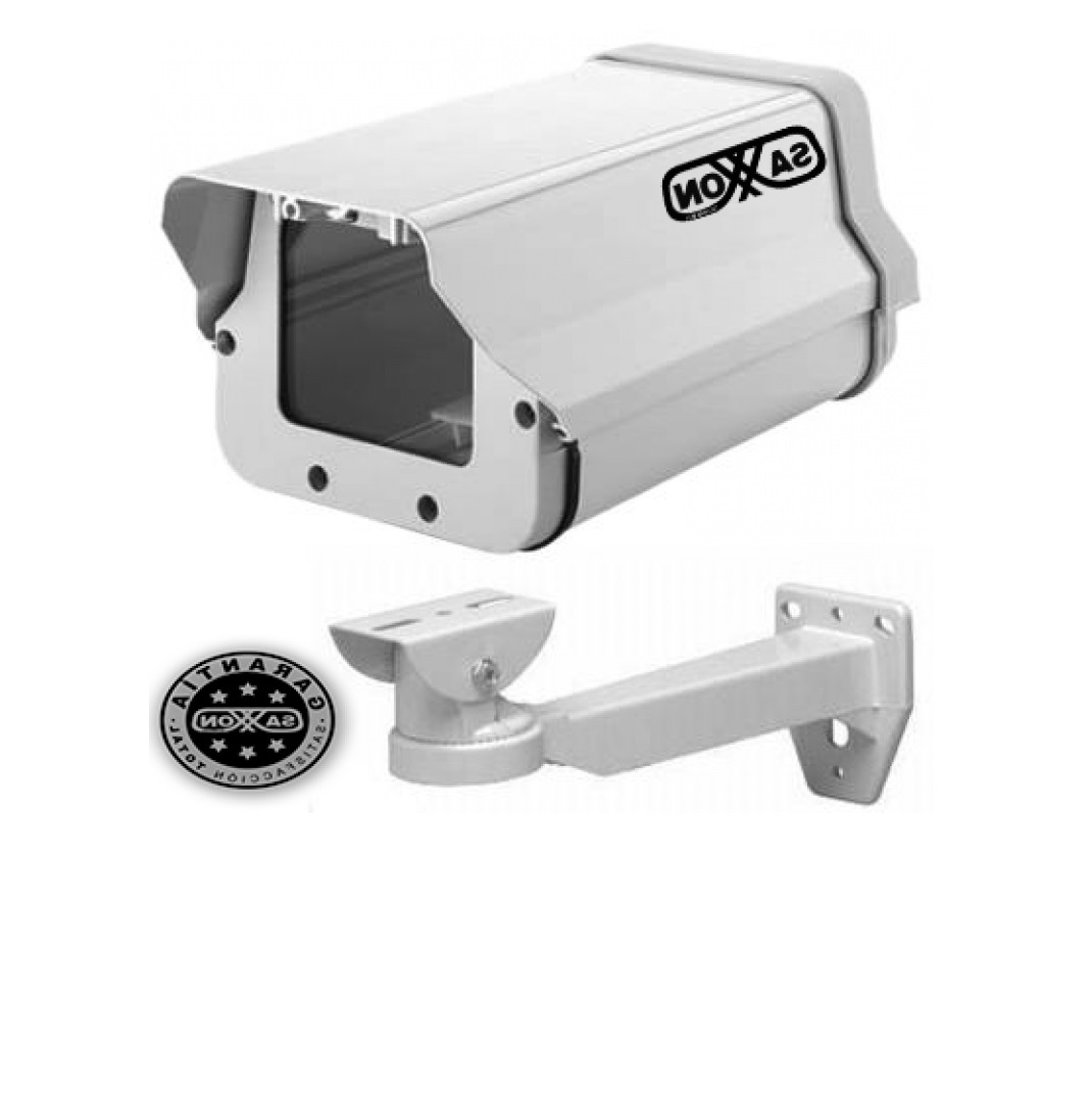 Carcasa Exterior para Cámara Saxxon Blanco, con Brazo
