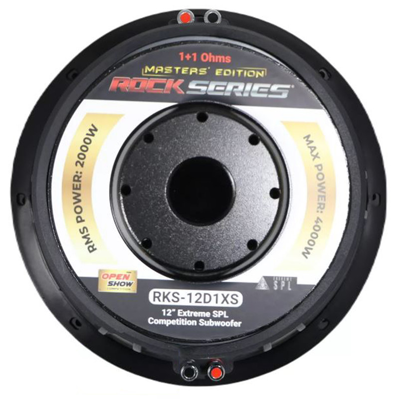 Subwoofer 12" DVC Rock Series RKS-12D1XS 1 Ohm 1500W RMS.