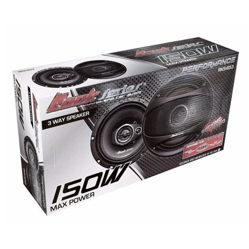 Bocina 6.5" Rock Series RKS- 653 3Vias 45W RMS/180W.