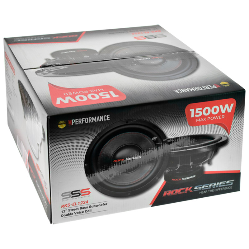 Subwoofer 12" DVC Rock Series RKS-EL1224 4 Ohms 750/1500W