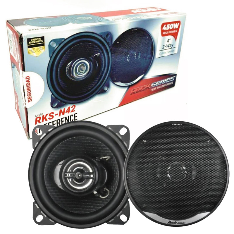 Bocina coaxial 4" Rock Series  RKS-N42 2 Vias 4Ohms 120W.