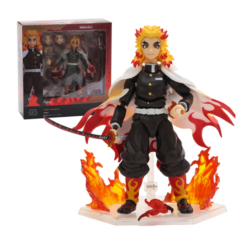 Kyojuro Rengoku 553 Figma Demon Slayer Kimetsu Figura Anime