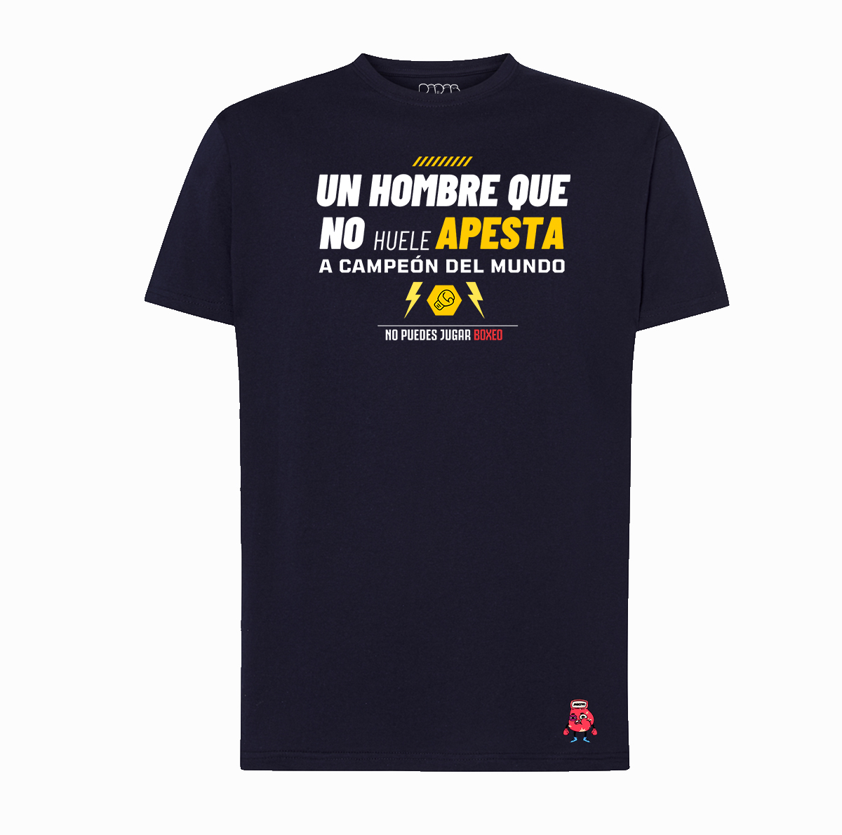 PLAYERA NO PUEDES JUGAR  BOXEO  UN HOMBRE