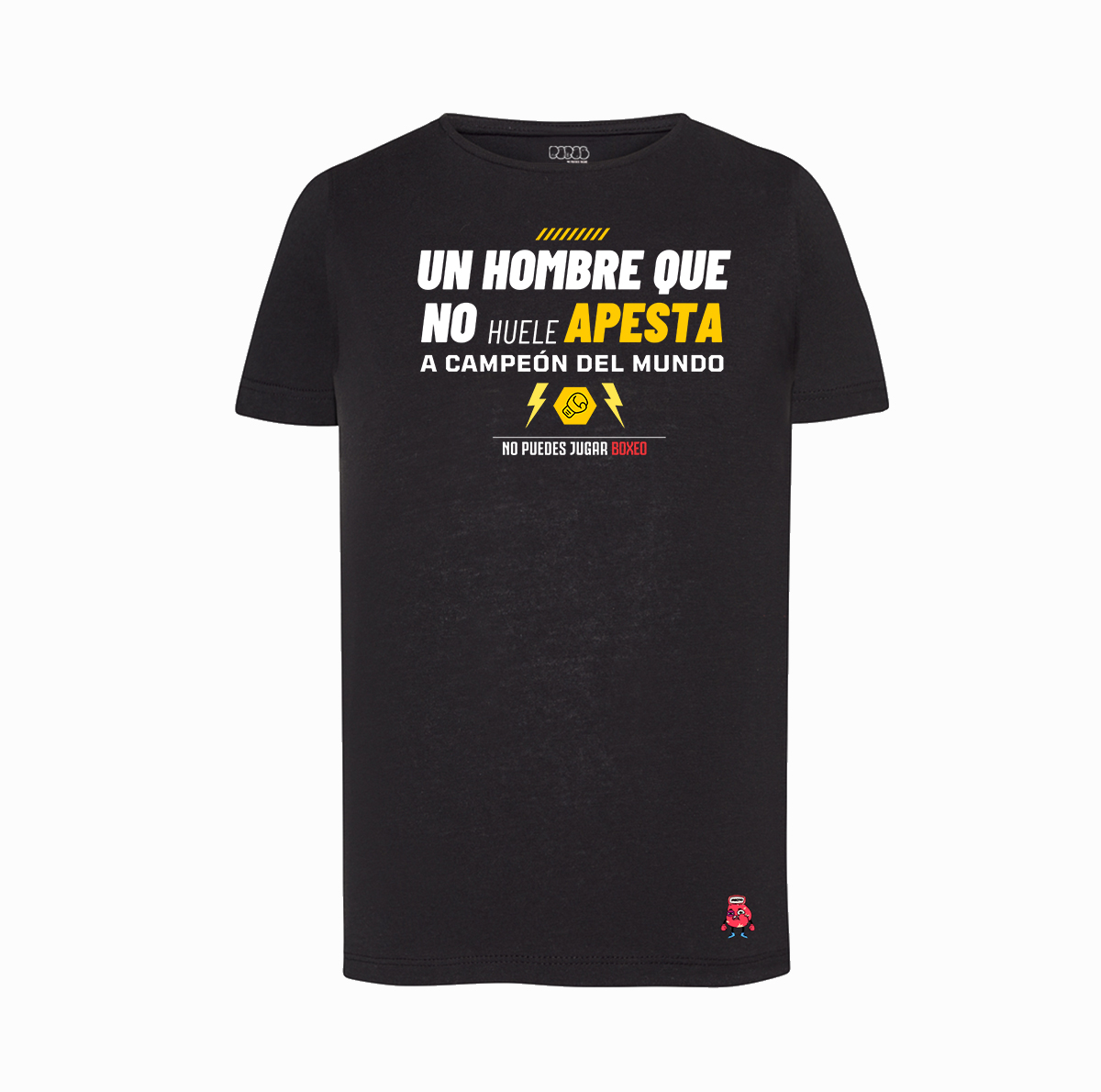 PLAYERA NO PUEDES JUGAR  BOXEO  UN HOMBRE