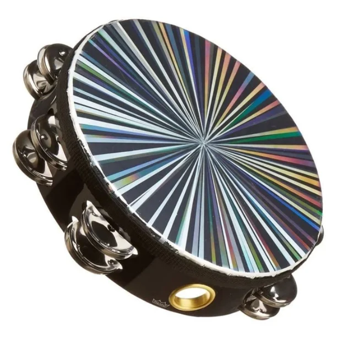 Pandero Remo de 2 Hileras de 8¨ TA-4208-48 Radiant