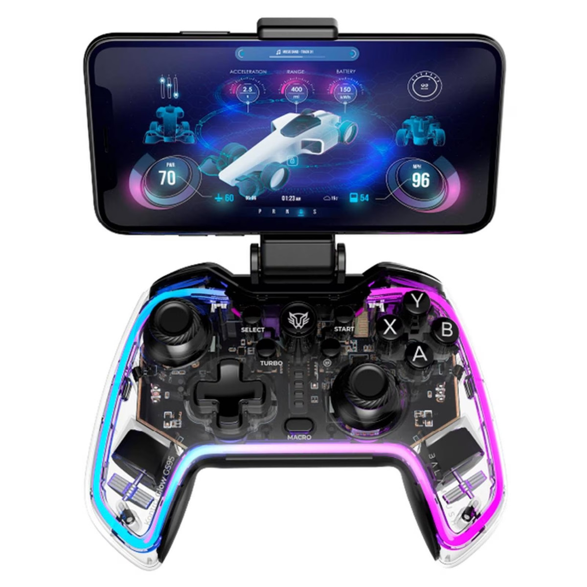 Gamepad Control Inalámbrico BalamRush GLOW G595 Universal.