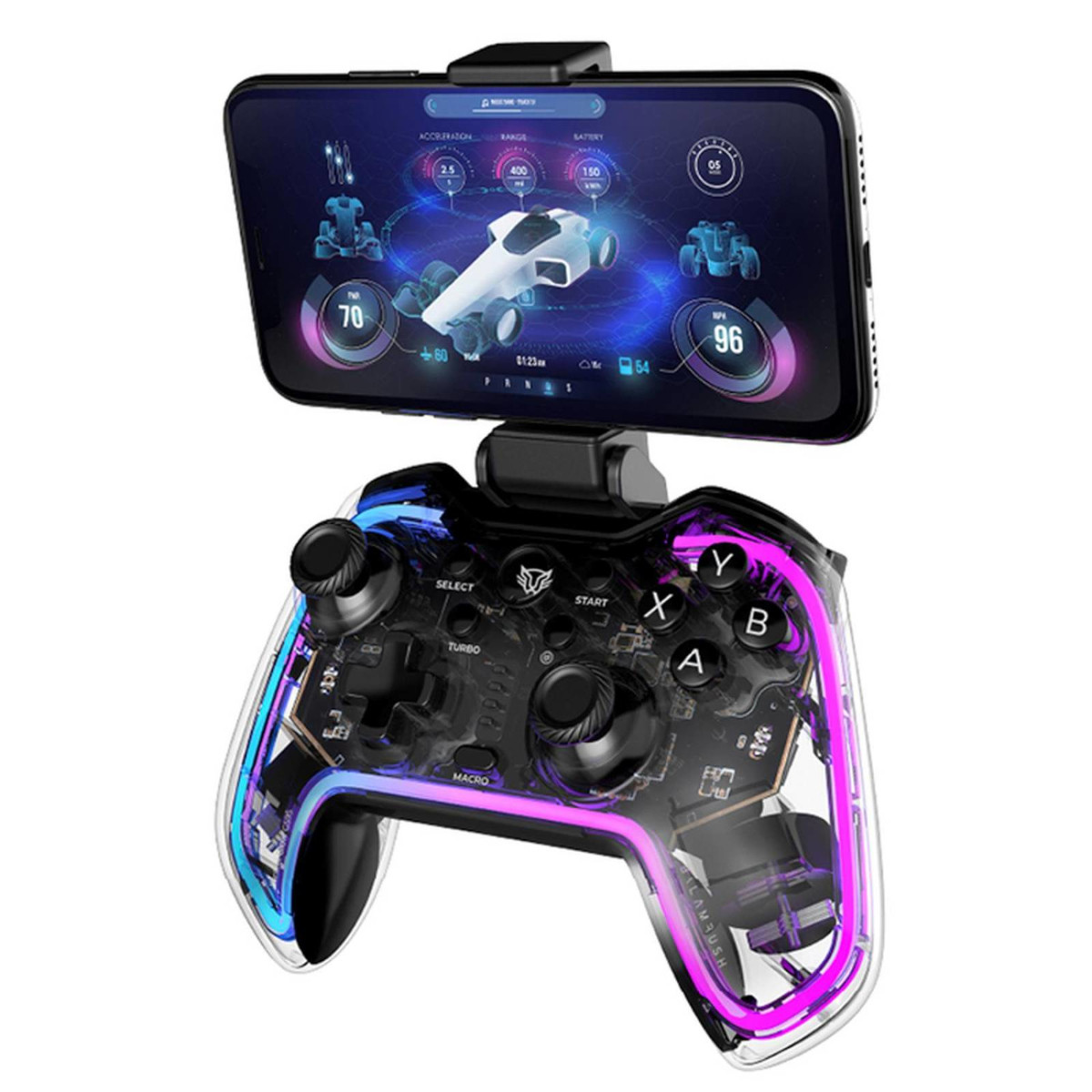 Gamepad Control Inalámbrico BalamRush GLOW G595 Universal.