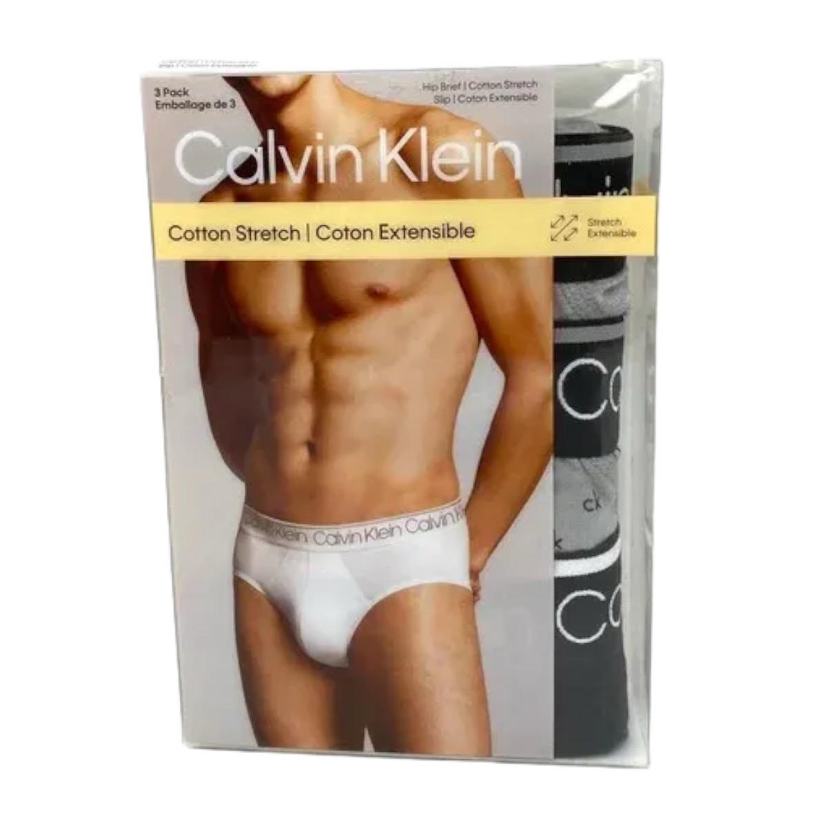 Trusa Calvin Klein De Algodon Para Hombre 3 Calzoncillos 24200021