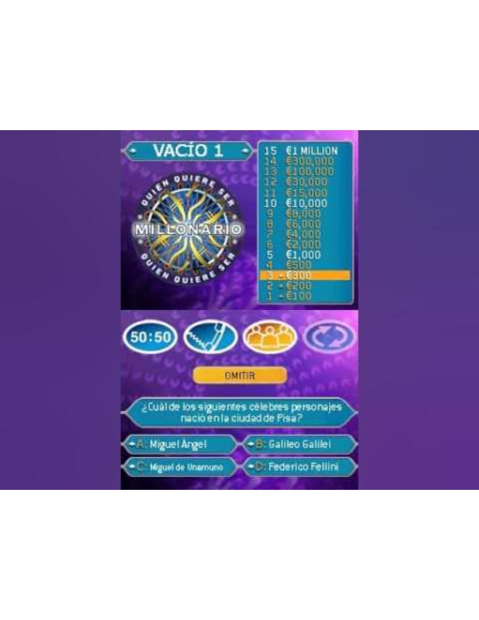 ¿Quién Quiere ser Millonario?: El Videojuego