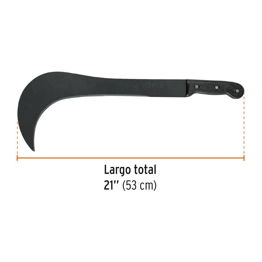 MACHETE RANCHERO 16" CURVO, TRUPER 15876