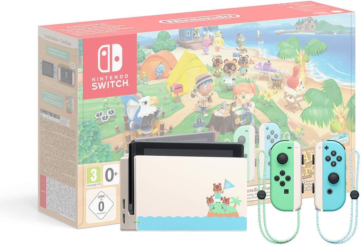 Nintendo Switch 1.1 / Animal Crossing Edition / 32GB (Reacondicionado ...