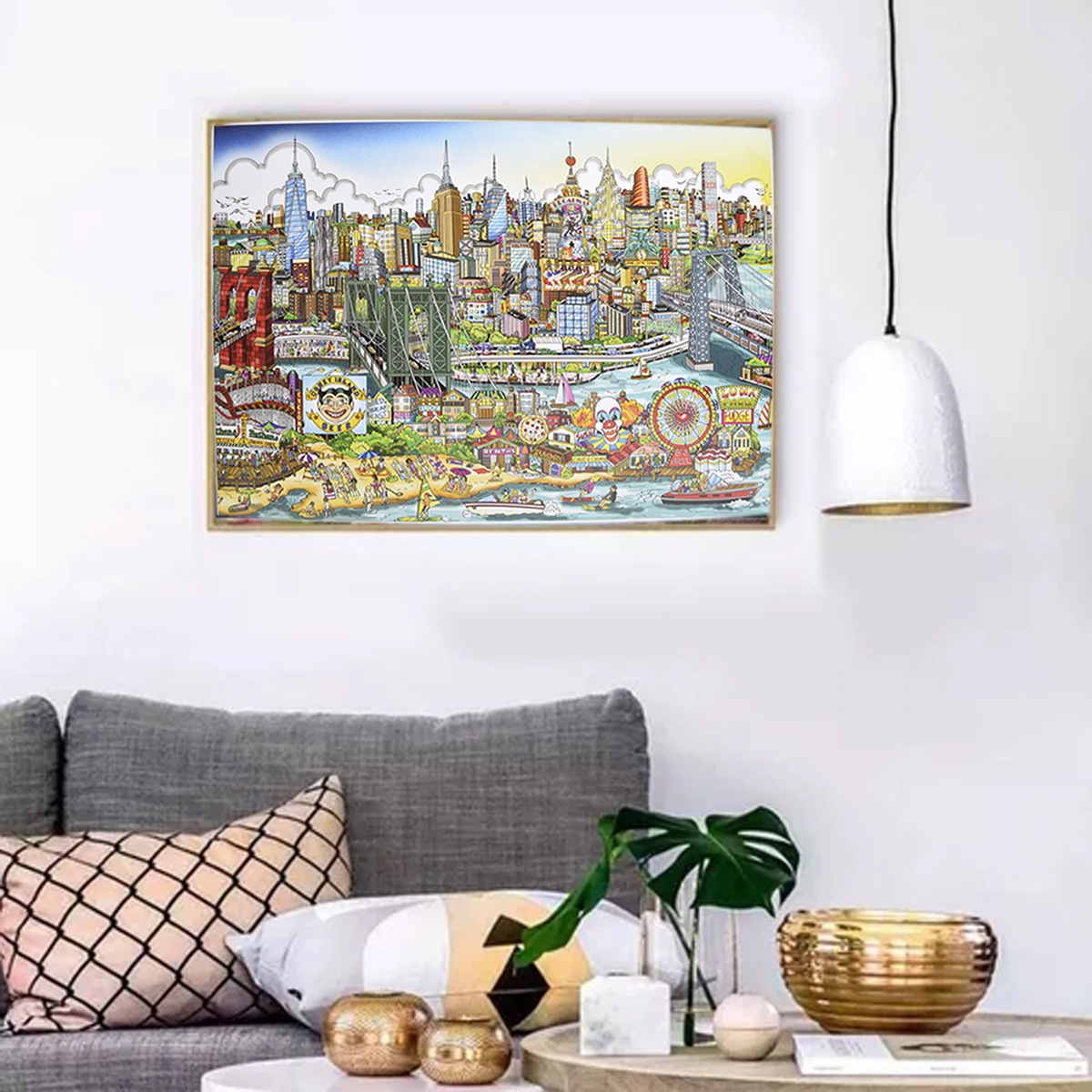 Rompecabezas de 1000 Piezas Diseño Ciudades