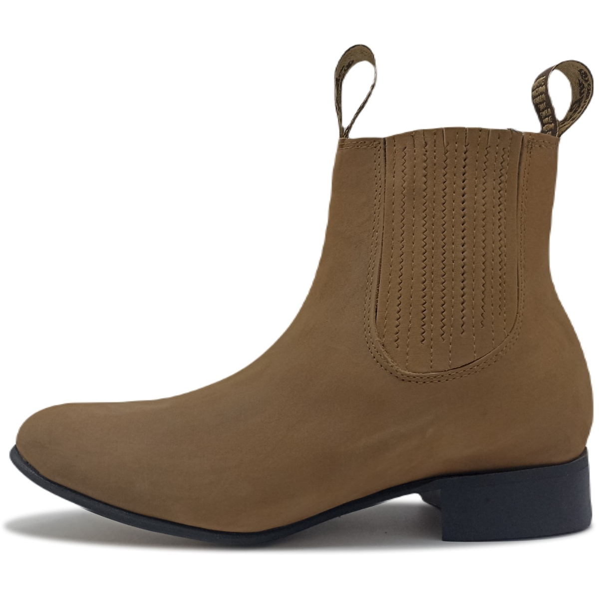 Botín Vaquero De Piel Charro Para Hombre Rodeo Jaripeo 099