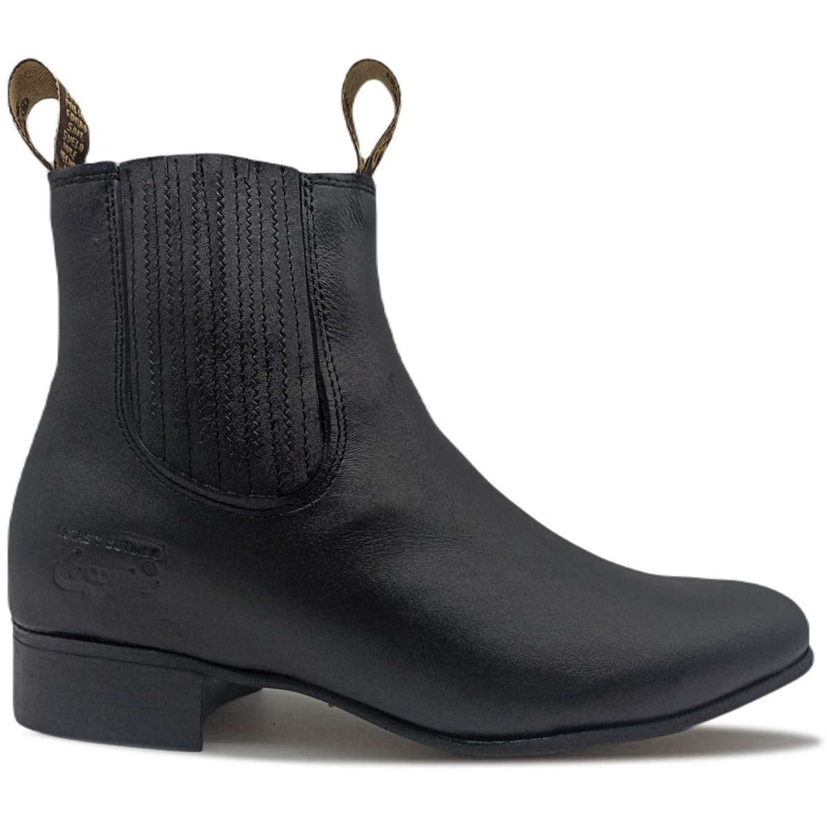 Botín Vaquero De Piel Charro Para Hombre Rodeo Jaripeo 099