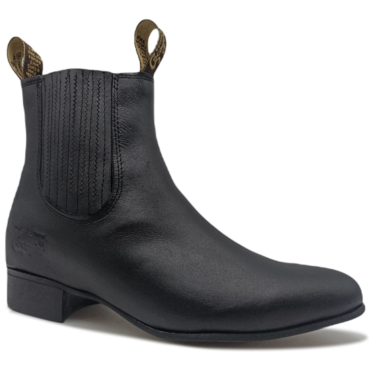 Botín Vaquero De Piel Charro Para Hombre Rodeo Jaripeo 099