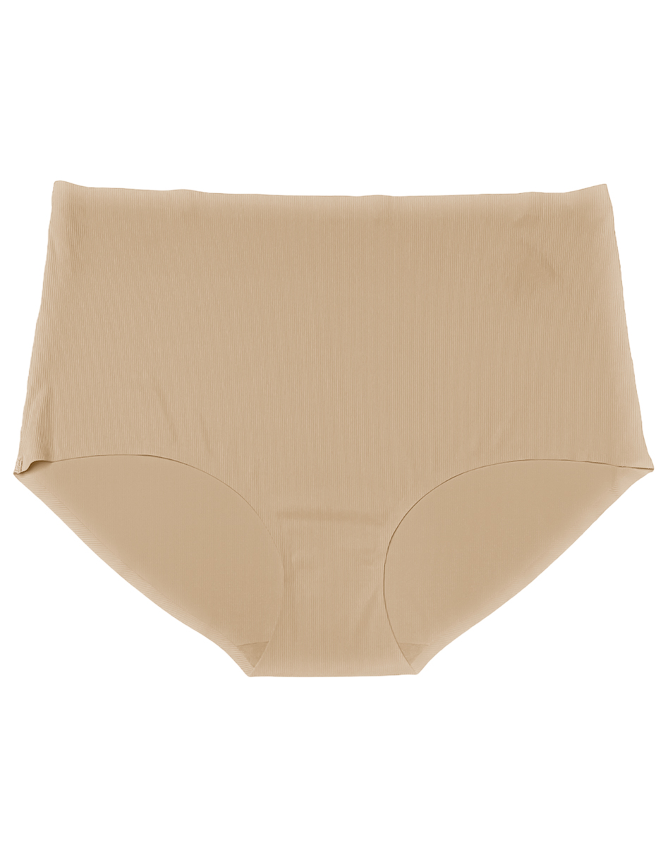 Tatys fashion Paquete de 6 Pantaletas a la Cintura sin Costuras 6 Diferentes Colores.