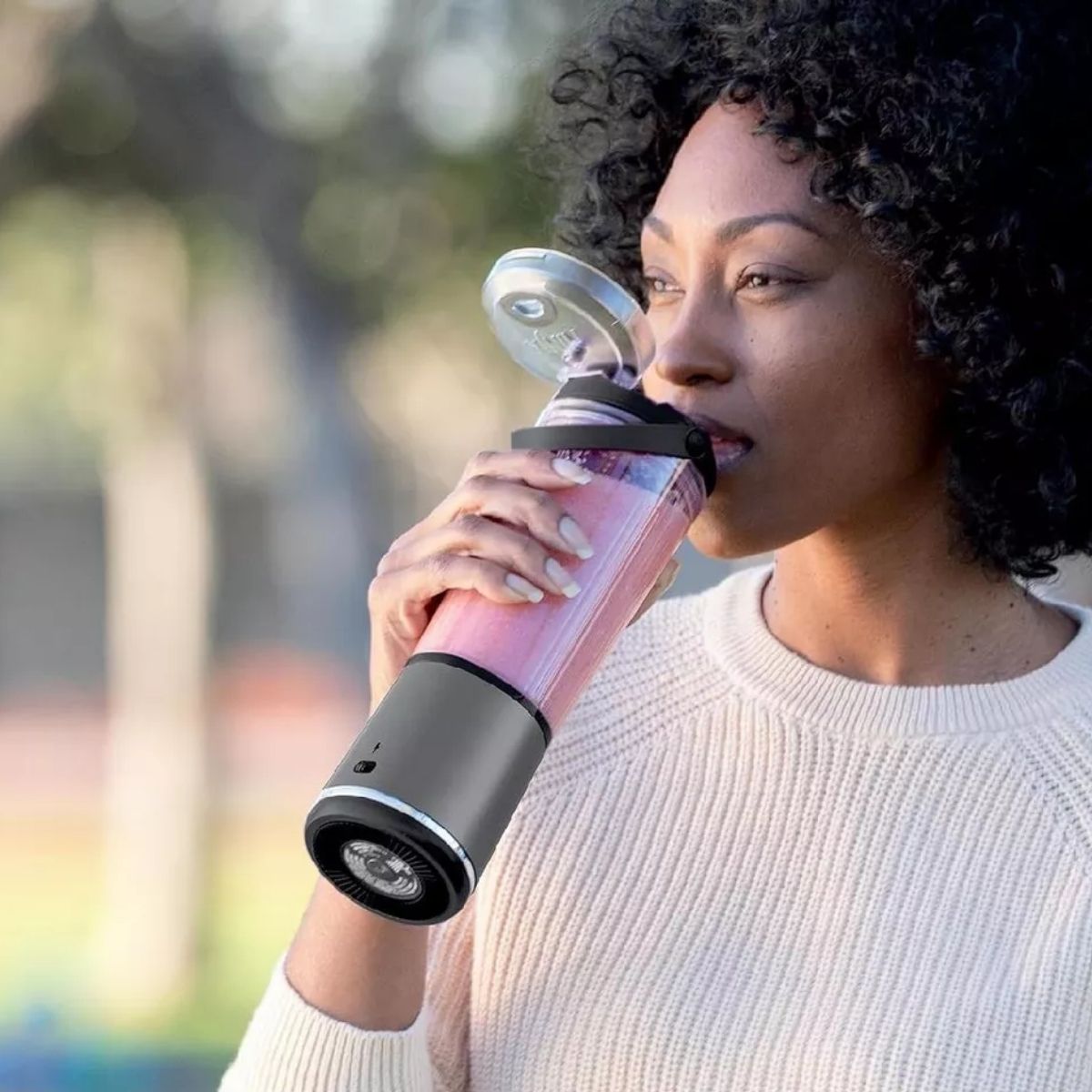 Licuadora Portátil Ninja Blast BC100BK Inalámbrica Recargable 16 Oz | 473ml Negro