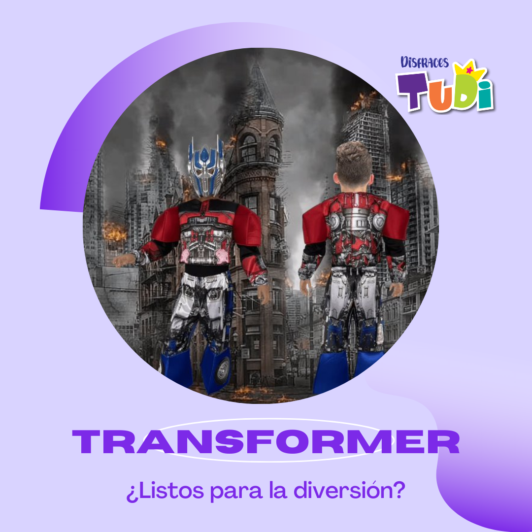 Disfraz de Transformer - Disfraces Camión Prime - Cosplay Transformers Optimus