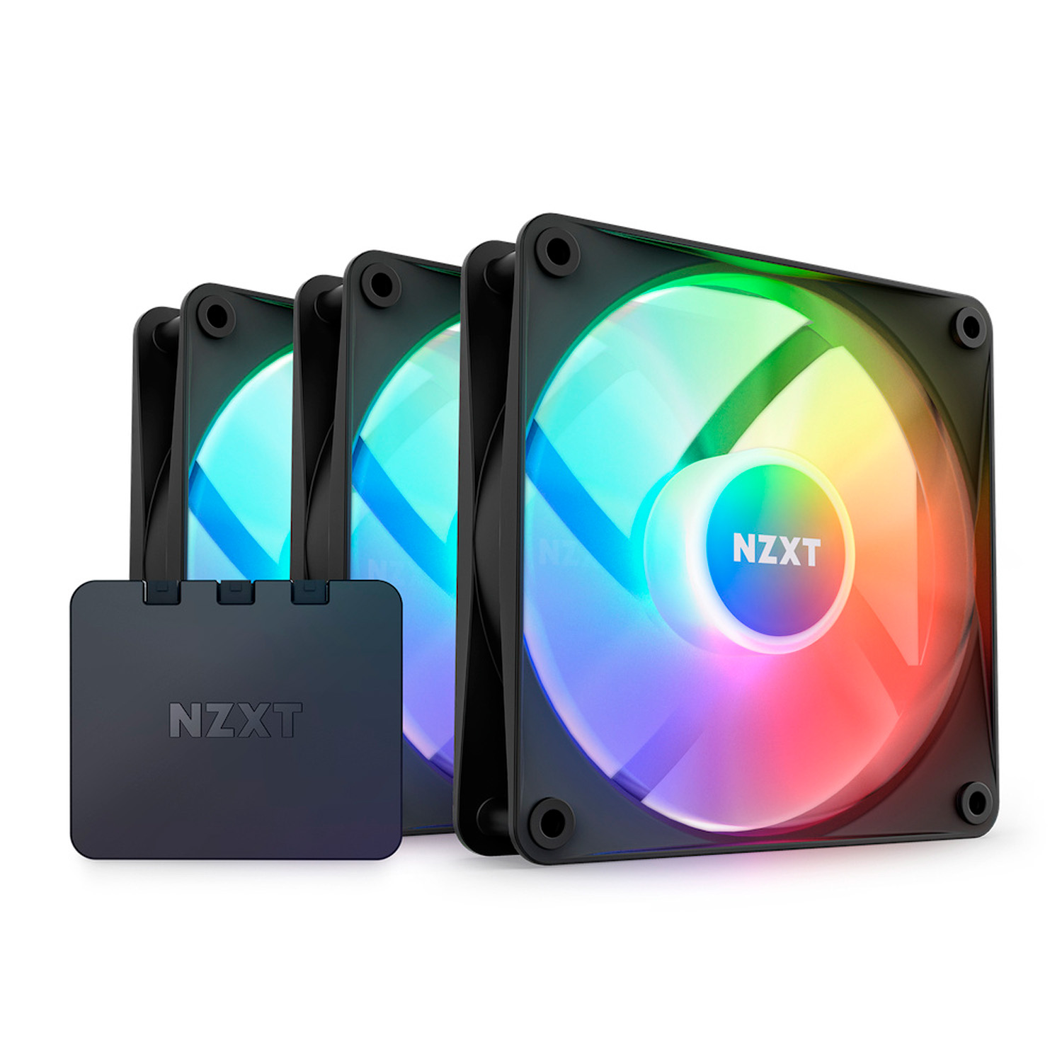 Ventilador Nzxt F120 Rgb Core Triple Pack Negro 3X120MM.