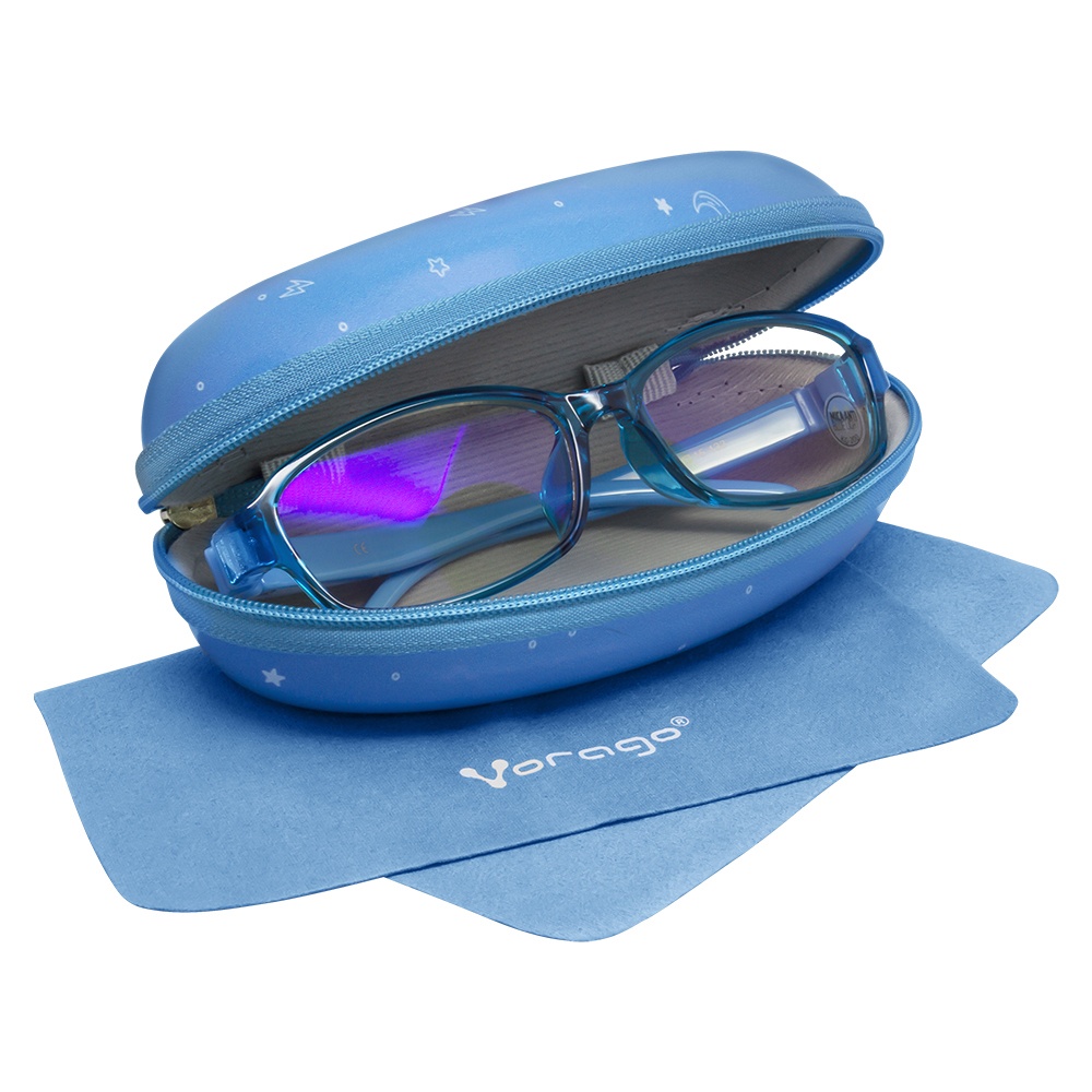 Lentes Anti-Radiación para Computadora KG-200 Vorago para Niños, Azul