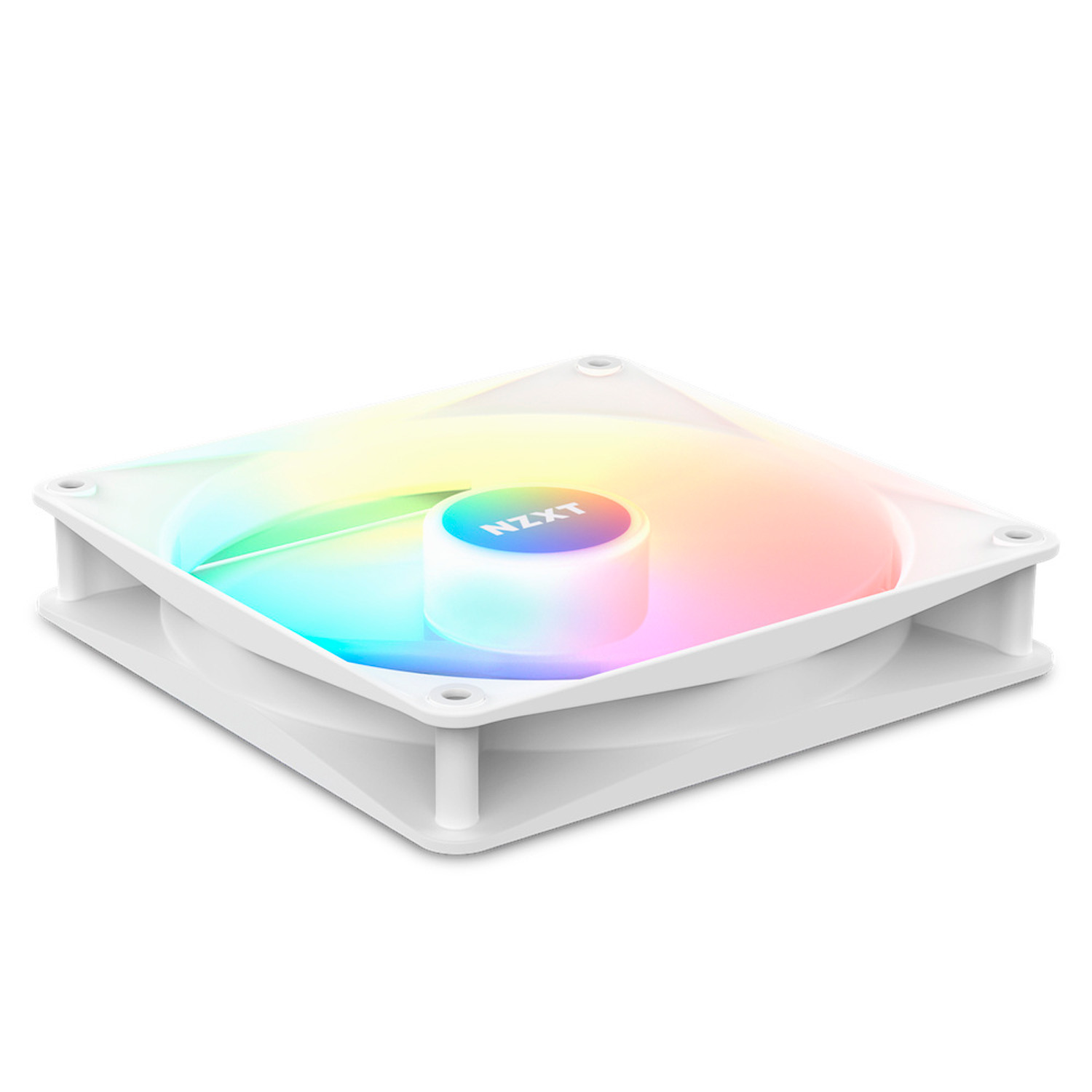 Ventilador Nzxt F120 Rgb Core Triple Pack Blanco 3X120mm.