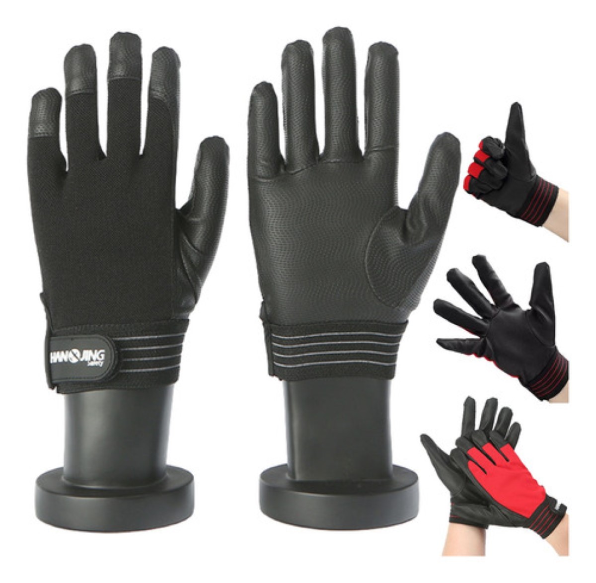 Guantes 1 Par De Guantes Aislantes Eléctricos De Alto Voltaje NEGRO TALLA S