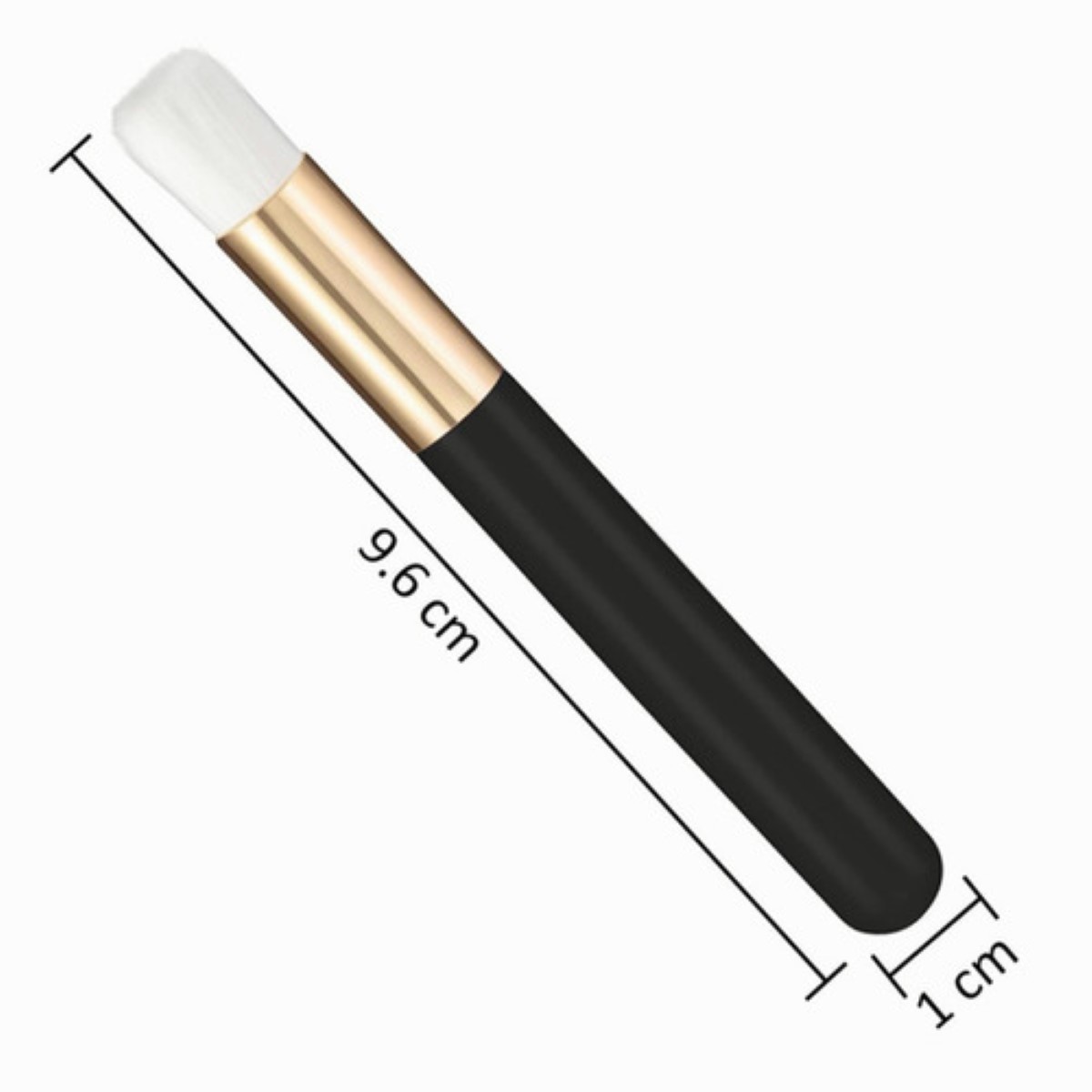 10 Pzs Brochas Para Limpiar Pestañas De Mink Rosado