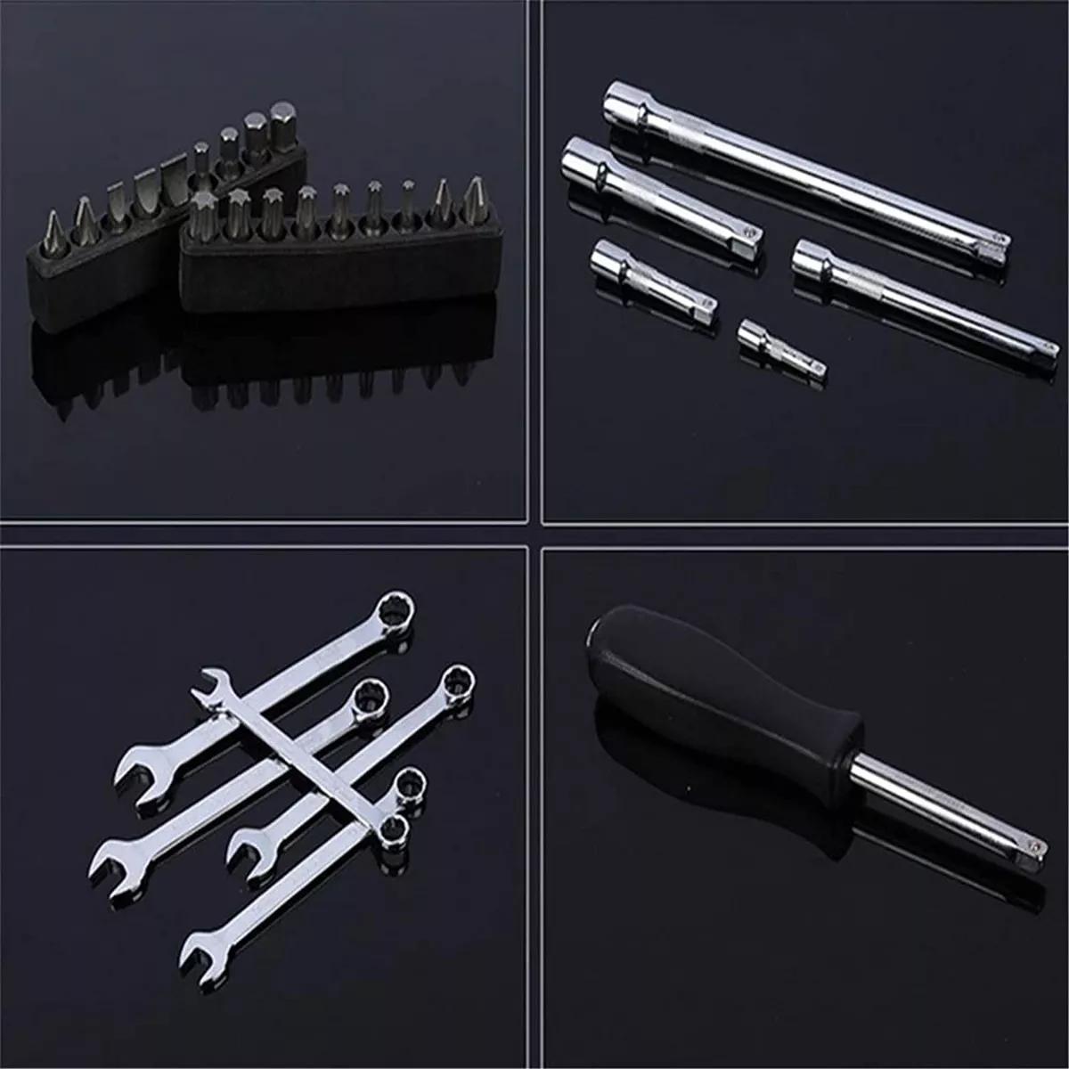 Juego De Herramientas Reparación De Automóviles 121 Piezas