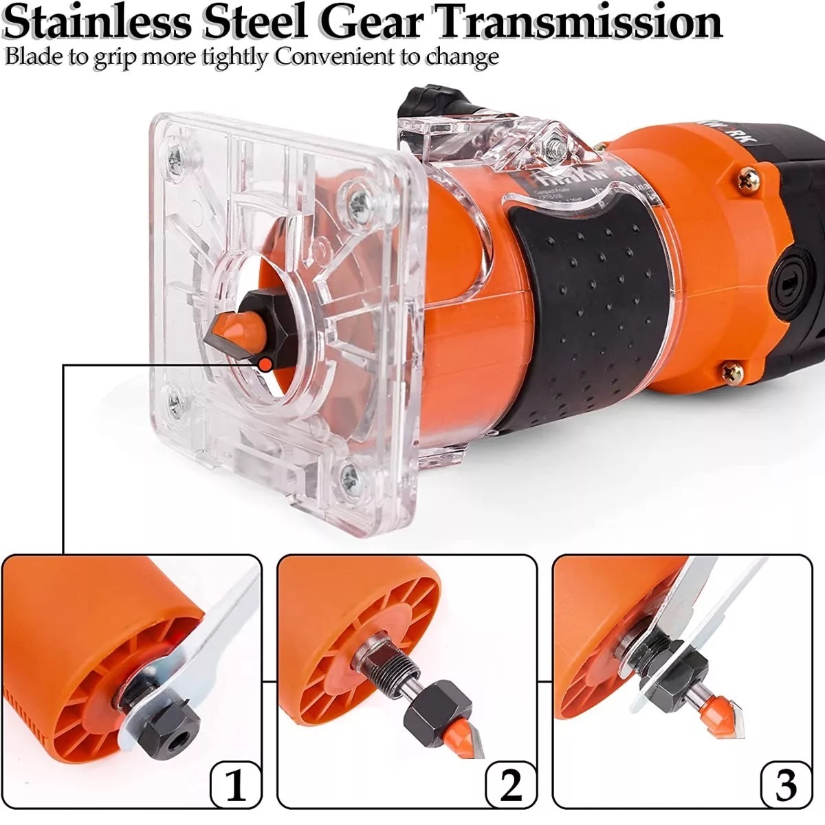 Router Madera Recortadora Rebajadora 800w +15 Brocas Carburo